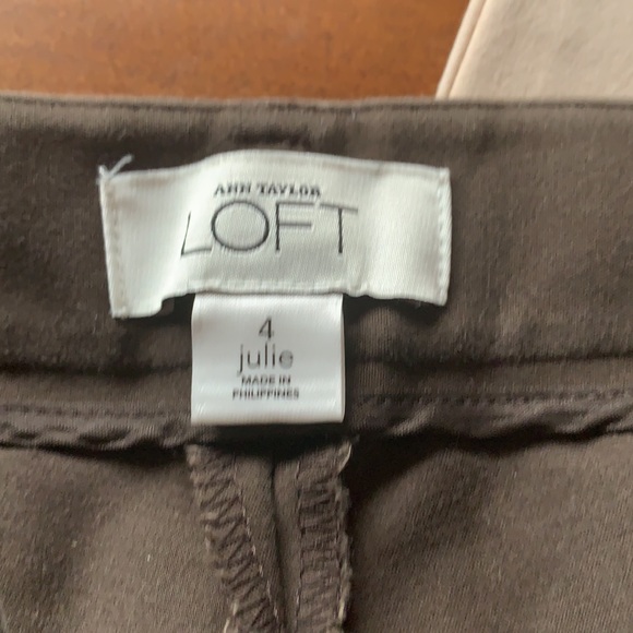 Set of 4 Cropped Pants Loft, Calvin Klein EUC SZ 4 - Picture 3 of 12